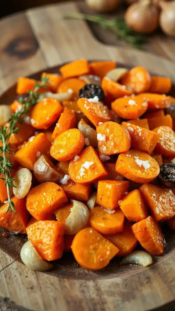 savory mashed sweet potatoes