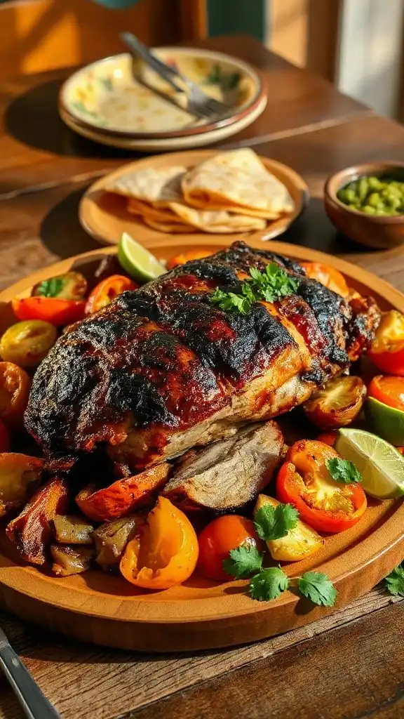 savory mexican adobo pork