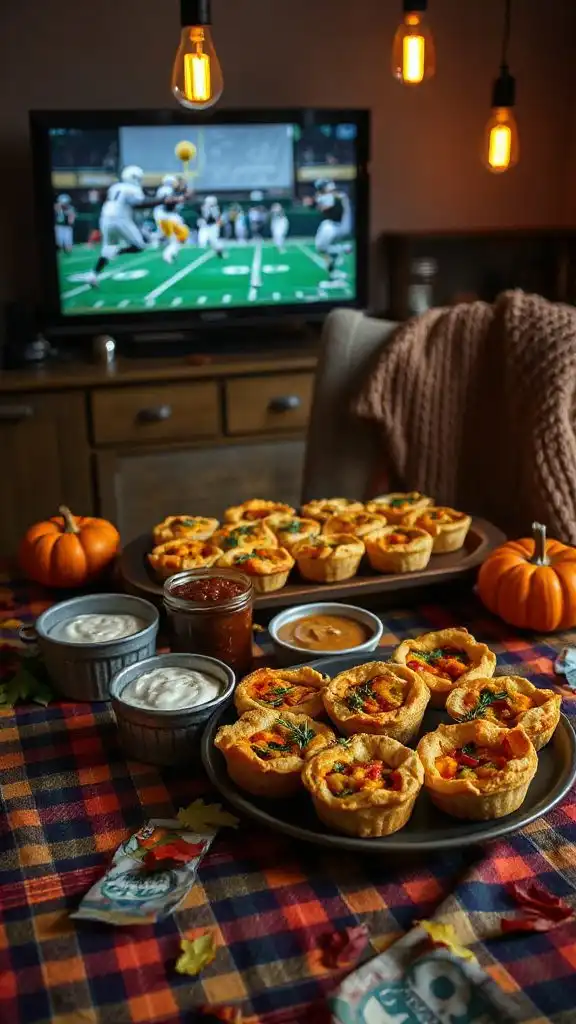 savory mini vegetable quiches