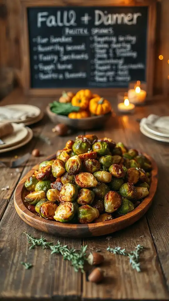 savory mustard braised brussels sprouts