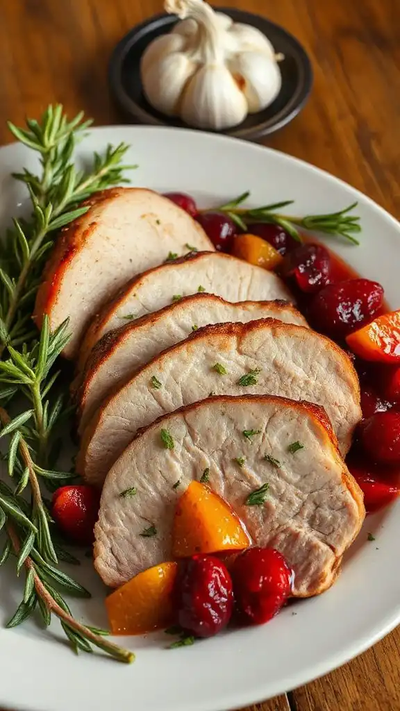 savory pork with relish