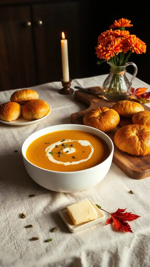 savory pumpkin soup recipe