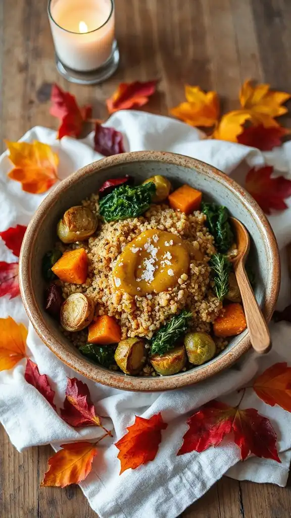 savory quinoa bowl recipe
