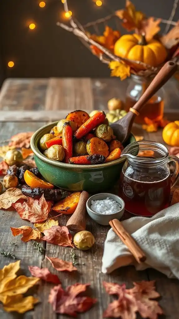 savory roasted vegetable medley