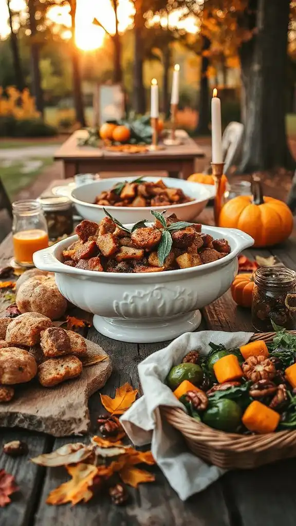 savory sausage apple stuffing