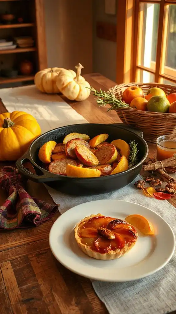 savory sausage sweet apples