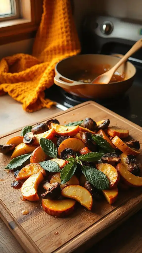 savory saut ed parsnips dish