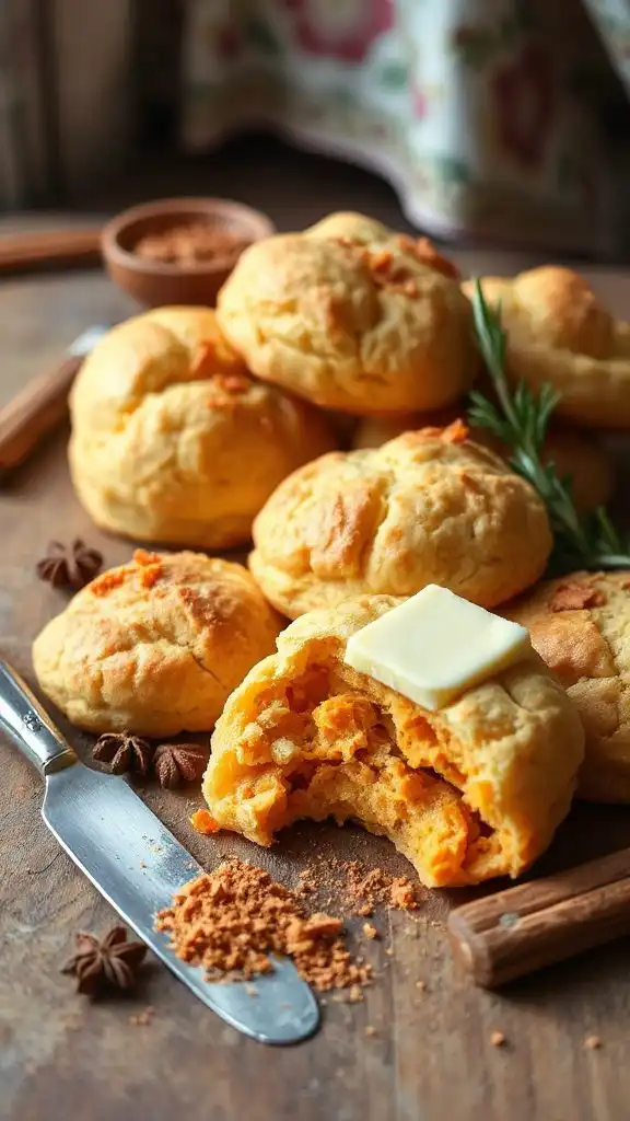 savory spiced sweet potato biscuits savory spiced sweet potato biscuits