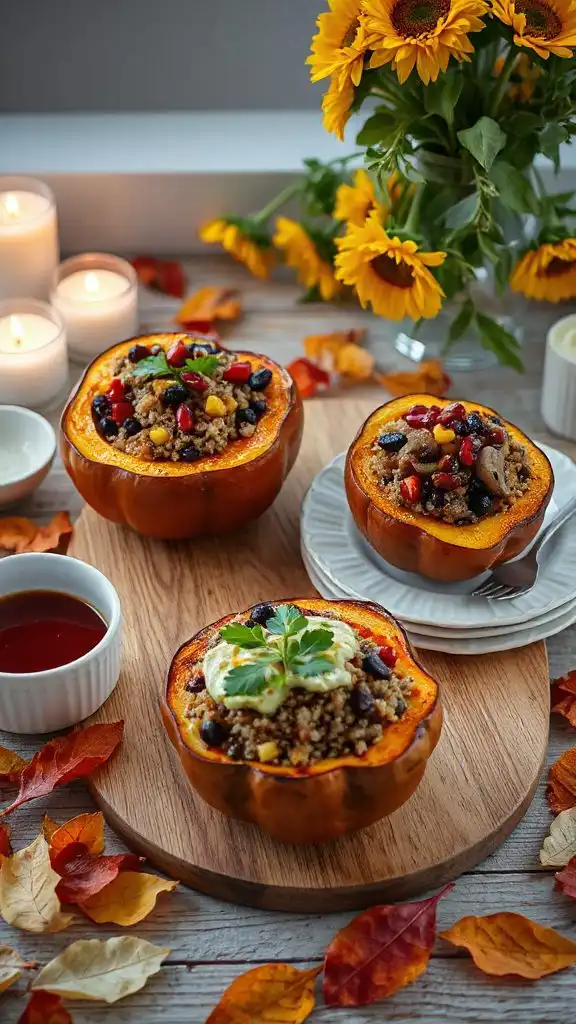 savory stuffed acorn squash savory stuffed acorn squash