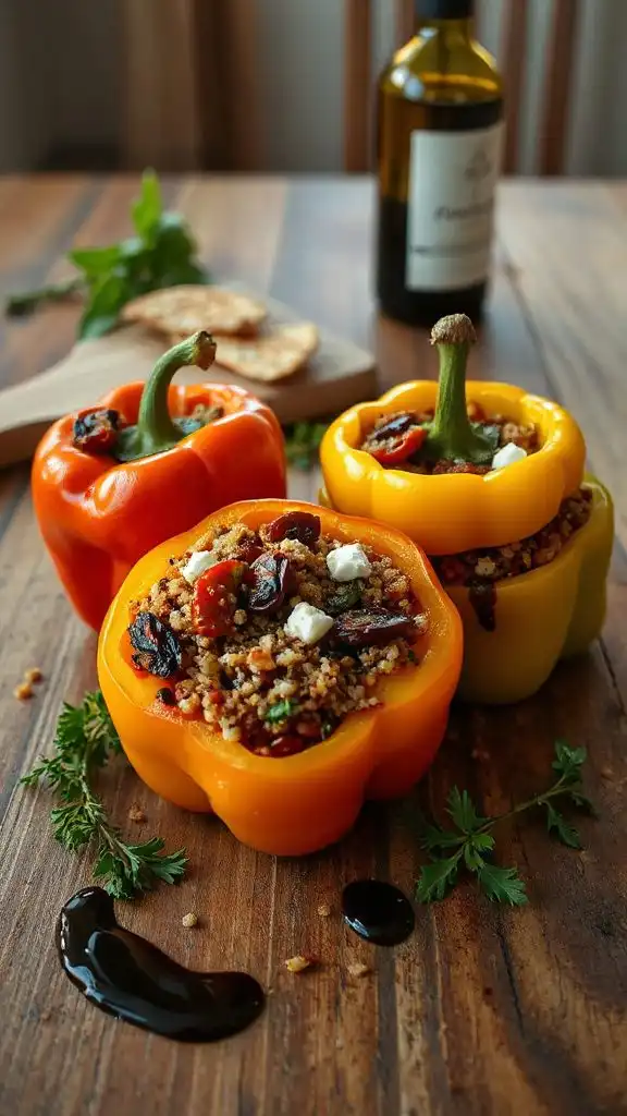 savory stuffed bell peppers