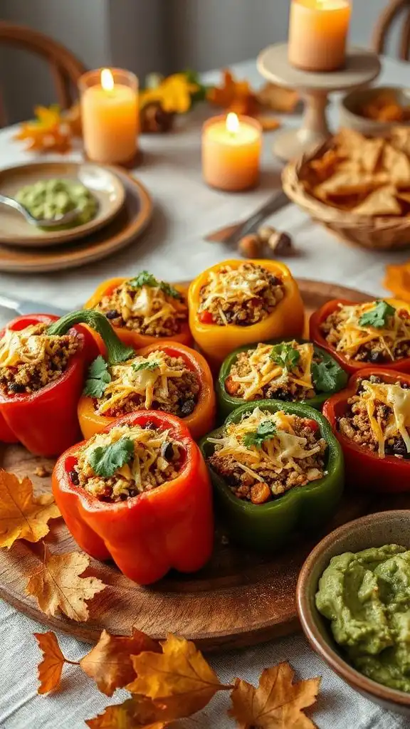 savory stuffed bell peppers
