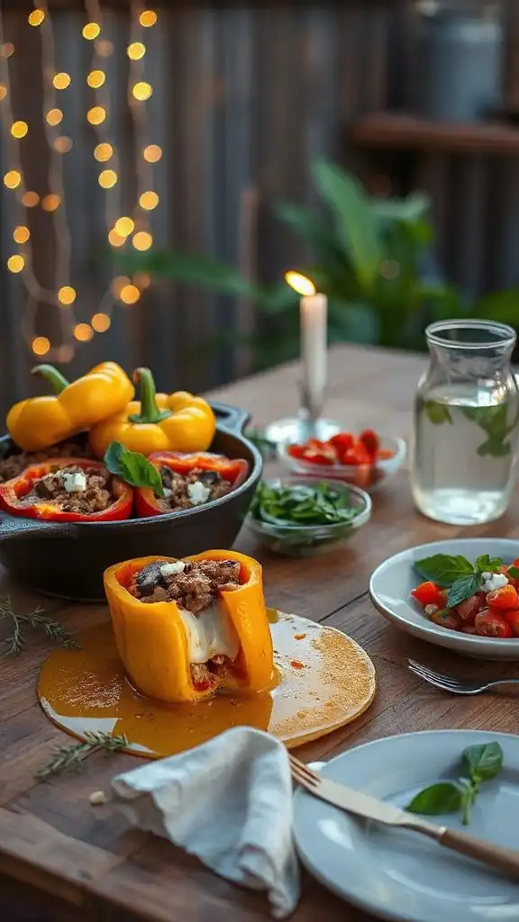 savory stuffed bell peppers savory stuffed bell peppers