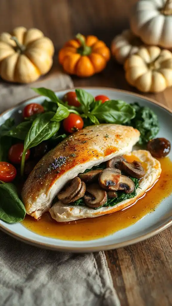 savory stuffed chicken recipe