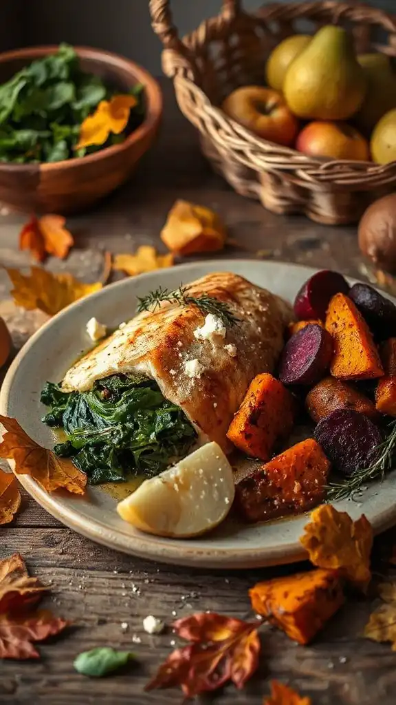 savory stuffed flounder recipe