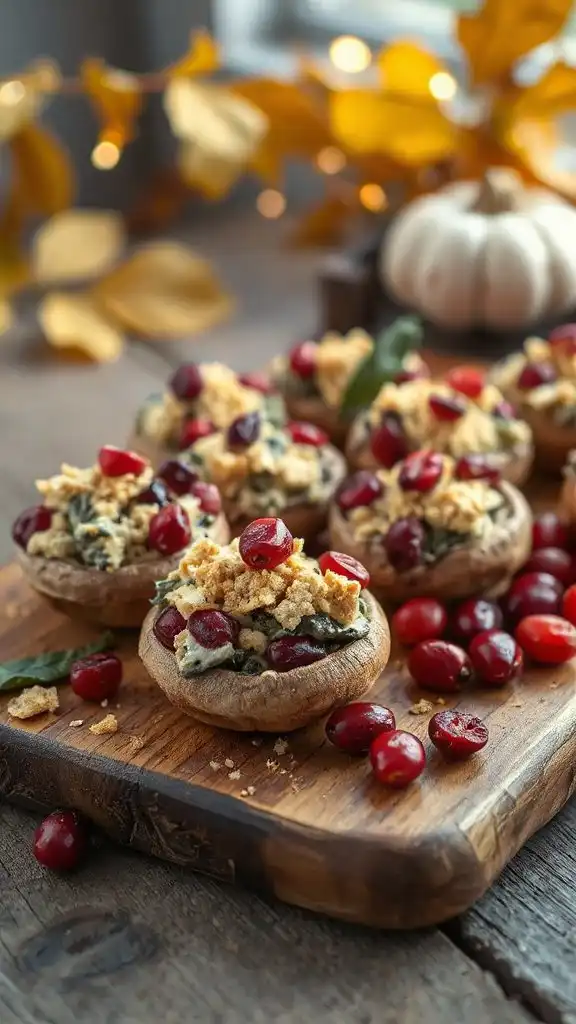 savory stuffed mushrooms recipe