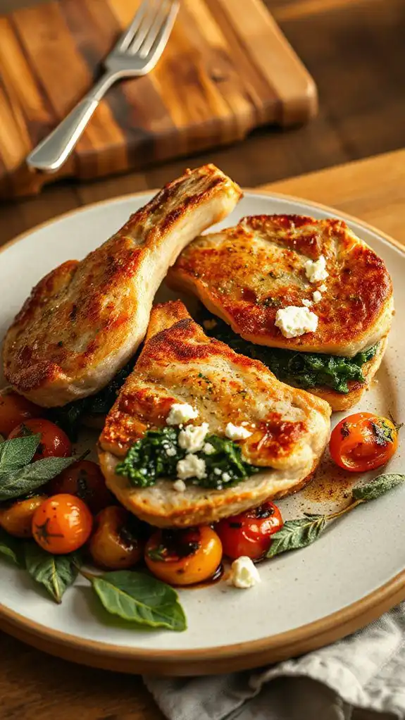 savory stuffed pork chops savory stuffed pork chops