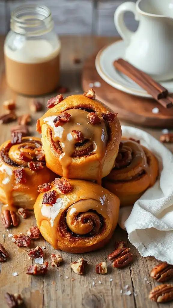 savory sweet cinnamon roll delight