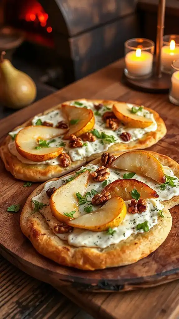 savory sweet gourmet flatbread