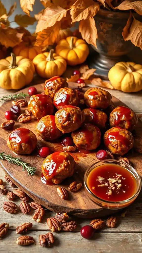 savory sweet meatball delight