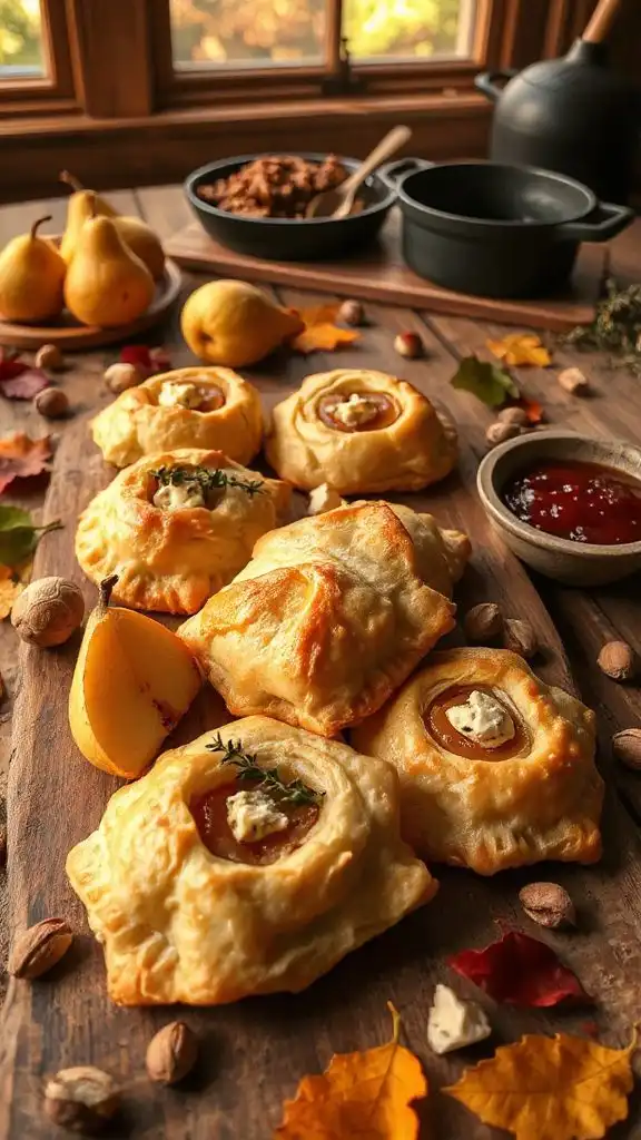 savory sweet pastry turnovers