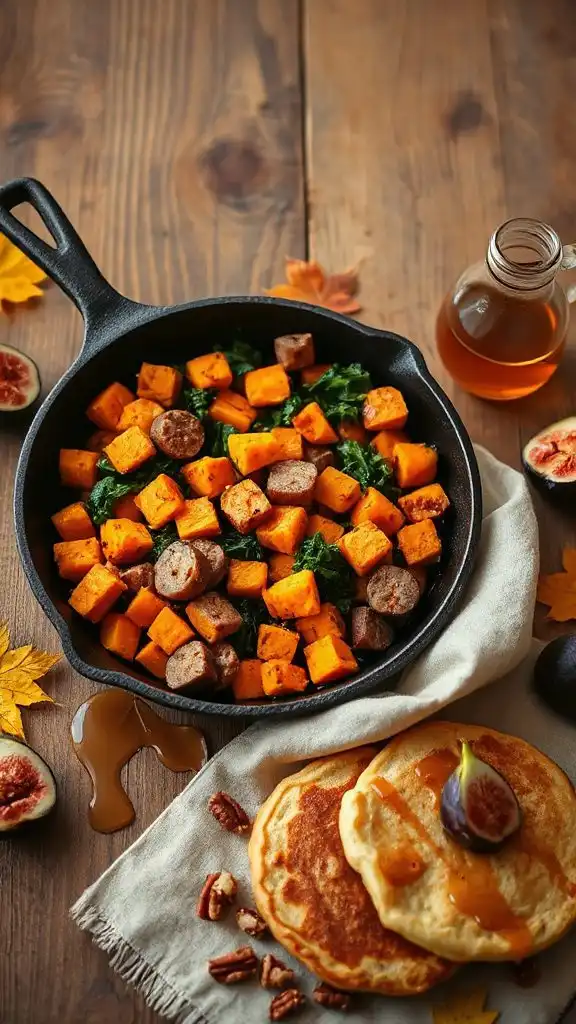 savory sweet potato breakfast hash