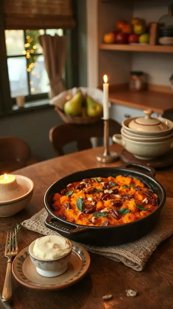 savory sweet potato casserole