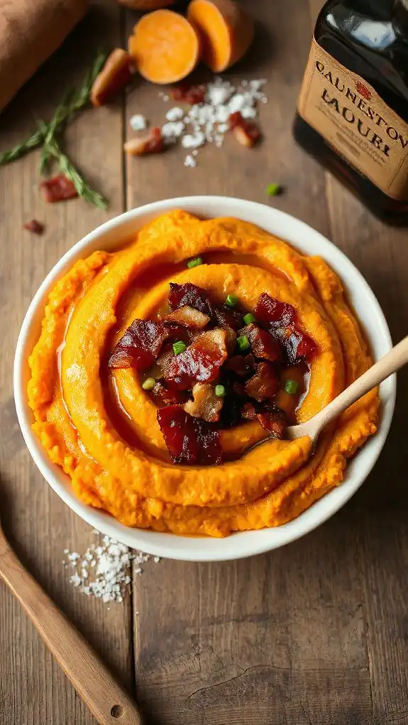 savory sweet potato mash