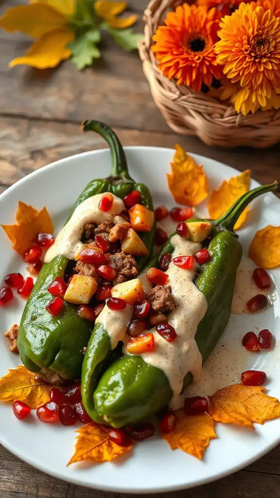 savory sweet stuffed chiles