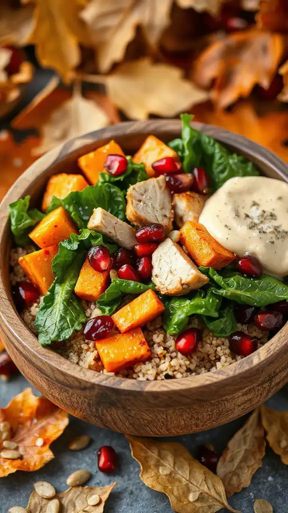 savory turkey sweet potato bowl