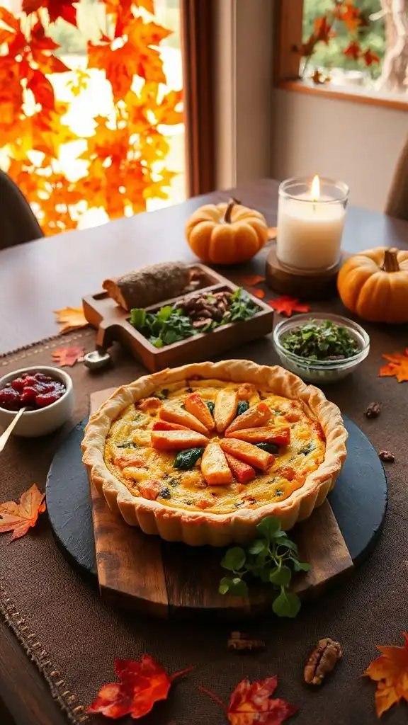 savory vegetable filled quiche savory vegetable filled quiche