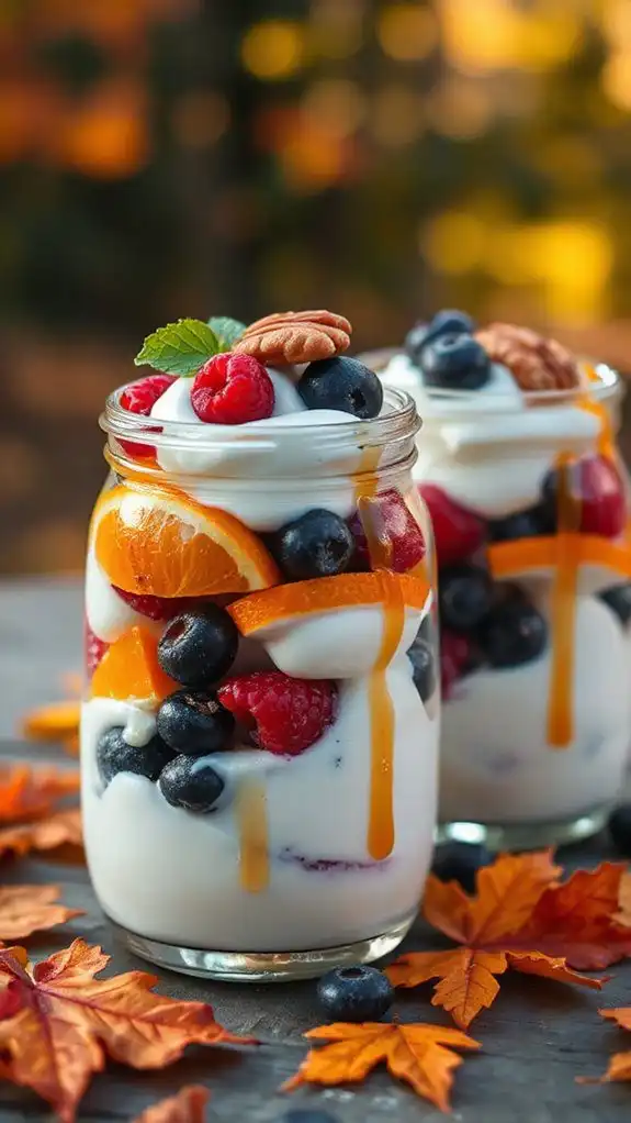 seasonal berry yogurt parfait seasonal berry yogurt parfait