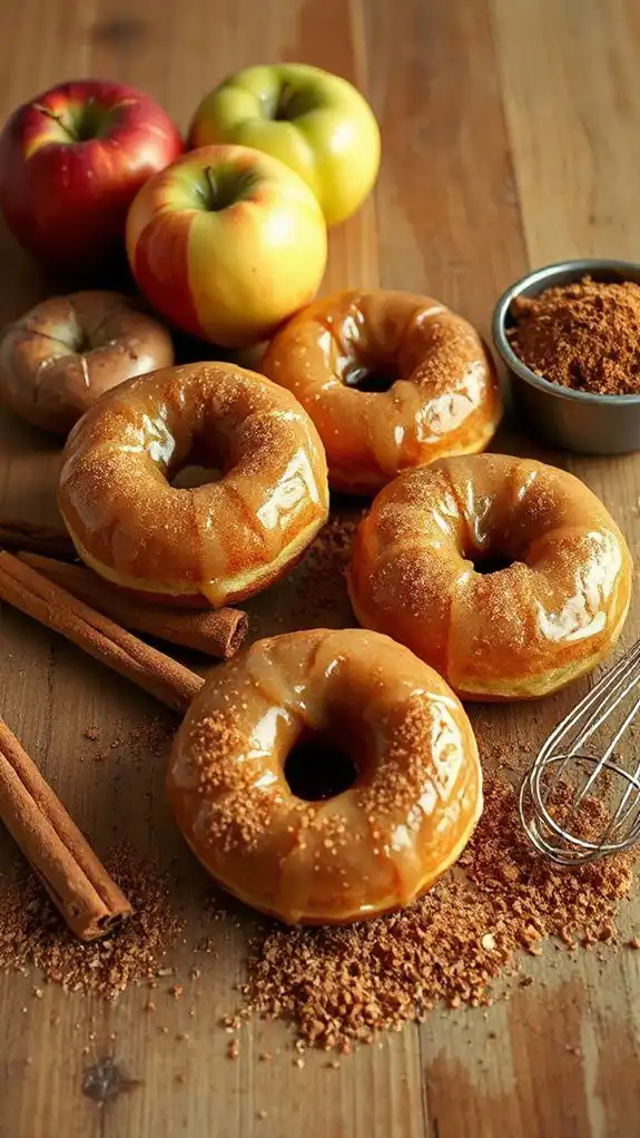 seasonal fall doughnut recipe