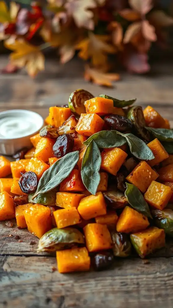 seasonal roasted vegetable medley seasonal roasted vegetable medley
