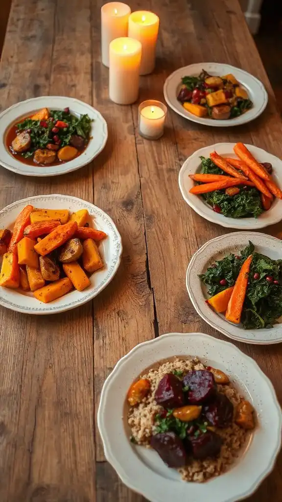 seasonal vegetable fall dinners