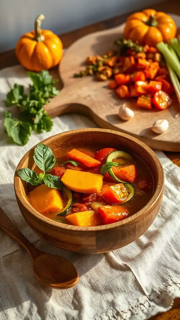 seasonal vegetable soup recipe