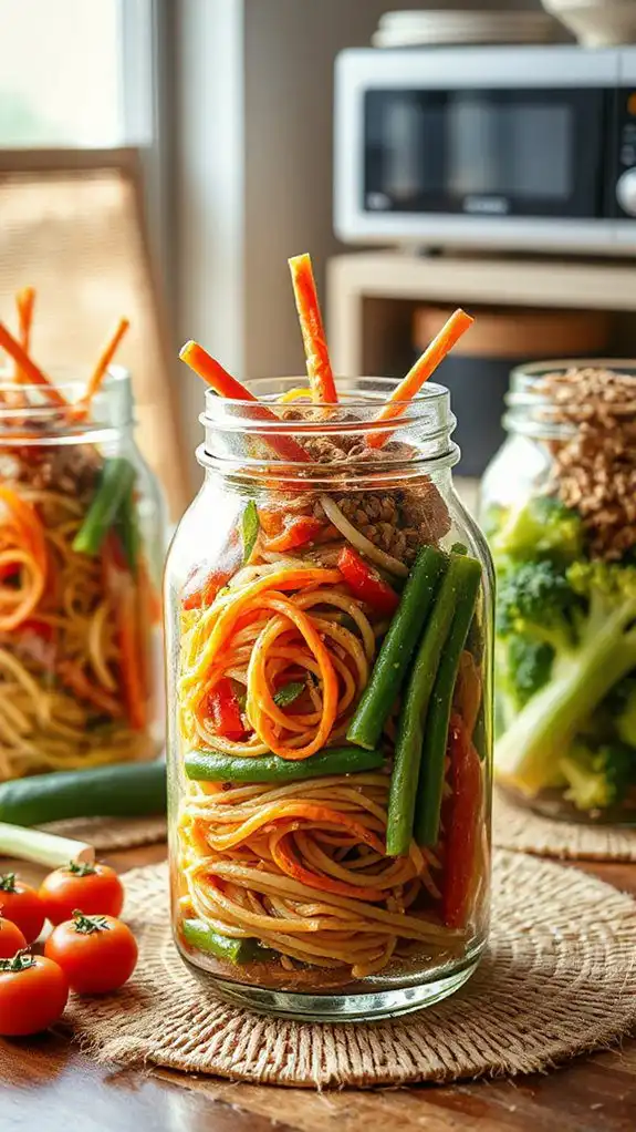 sesame ginger noodle salad