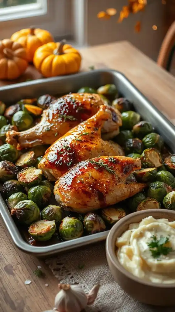 sheet pan turkey dinner