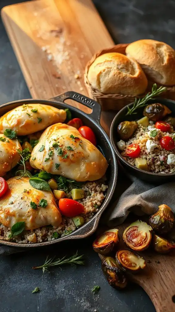 side dish suggestions included