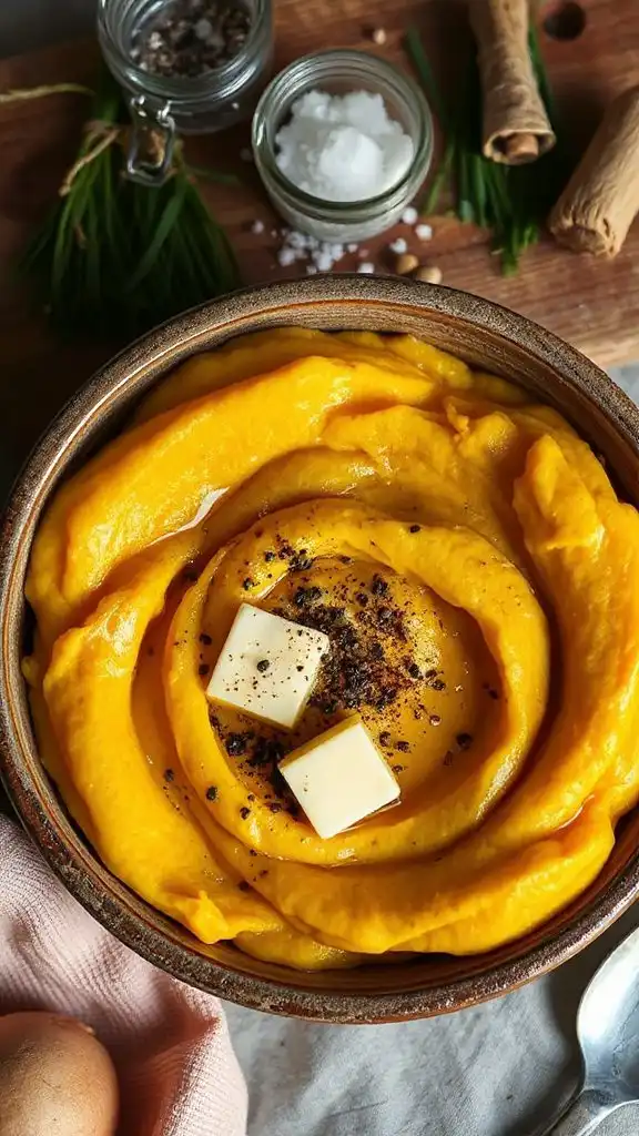 silky potato pumpkin mash recipe