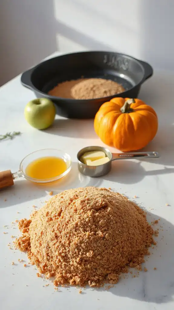 simple crunchy cheesecake crust