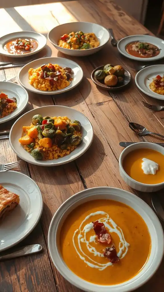 single serve fall dinners