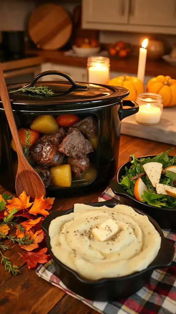 slow cooker beef comfort food