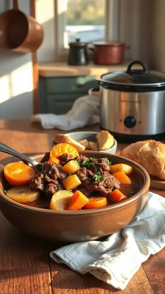 slow cooker beef stew