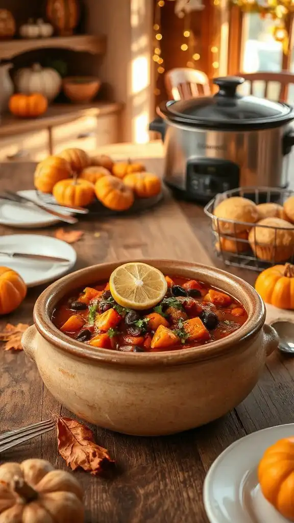 slow cooker pumpkin chili slow cooker pumpkin chili