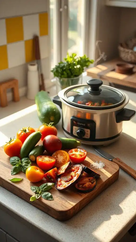 slow cooker vegetable medley