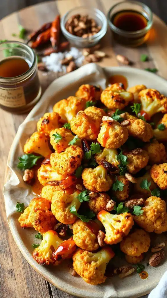 smoky cauliflower serving suggestions