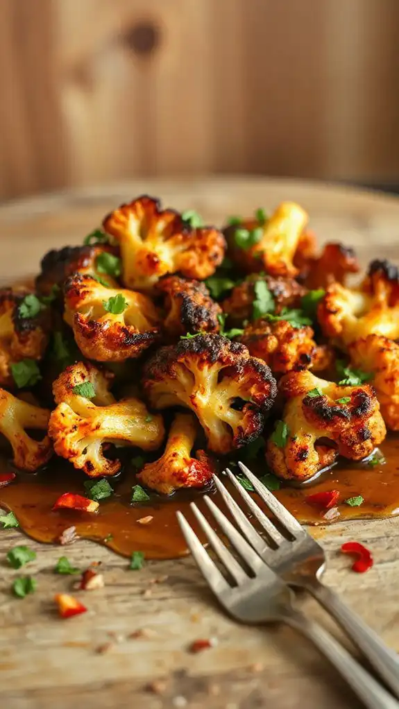 smoky cauliflower side dish