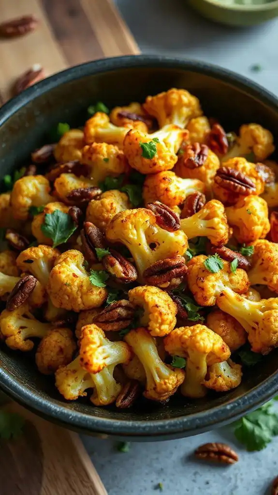 smoky cauliflower with chickpeas