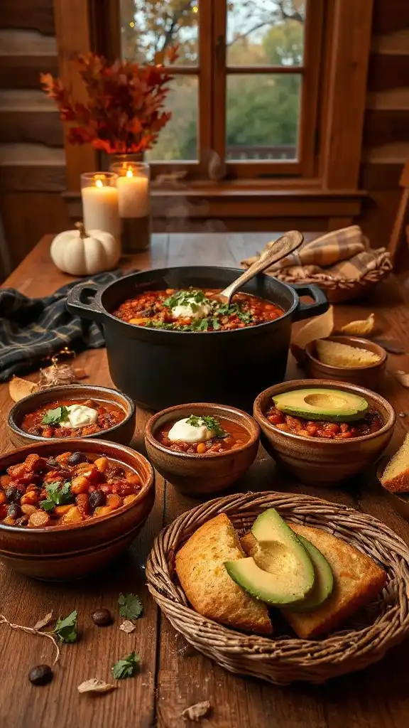 smoky chipotle bean chili