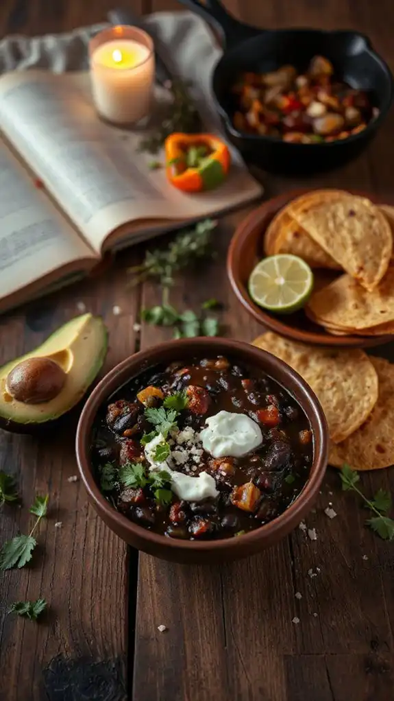 smoky flavorful vegetarian chili